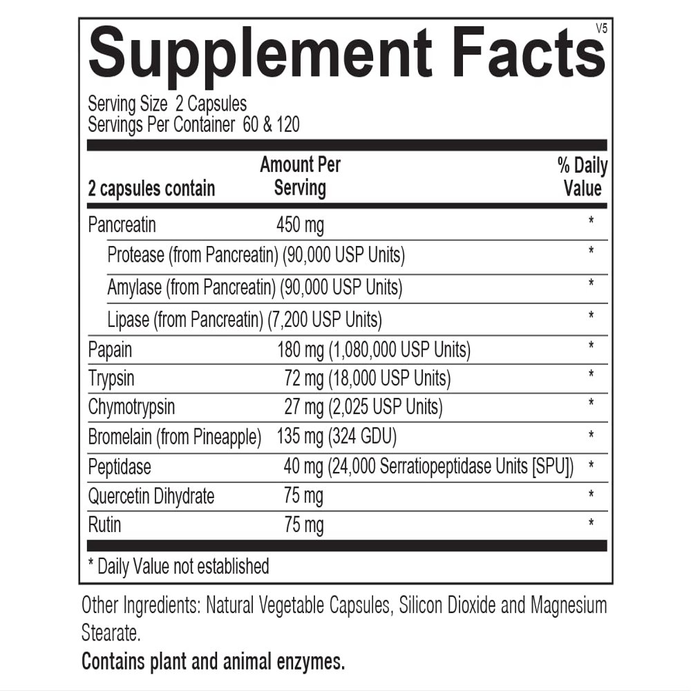 5A Vascuzyme (240ct)