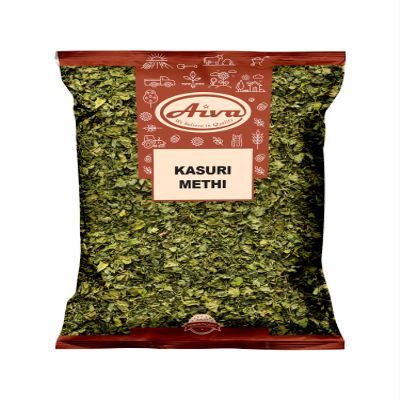 Aiva Dried Fenugreek Leaves (Kasuri Methi) (7 oz)  Indian Origin, Premium Herb for Cooking and Seasoning
