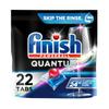 Finish Quantum Dishwasher Pods, No Pre-Rinse Dishwasher Detergent Soap Removes 24HR Dried-On Stain and Grease, Leaving a Virtually Spotless Shine, 22 Count view 1