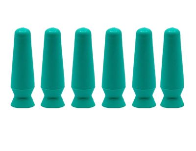 DMV Scleral Cup Lens Inserter Pack of 6, Ventless Contacts Inserter Tool for Scleral Lenses, Hard Contact Lenses, and Prosthetic Eyes, Applies Contacts Safely, Comfortably & Hygienically