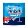 Finish Power Dishwasher Pods, No Pre-Rinse Dishwasher Detergent Soap For Deep Clean & Shine with Degreasing Power, 62 Count view 1