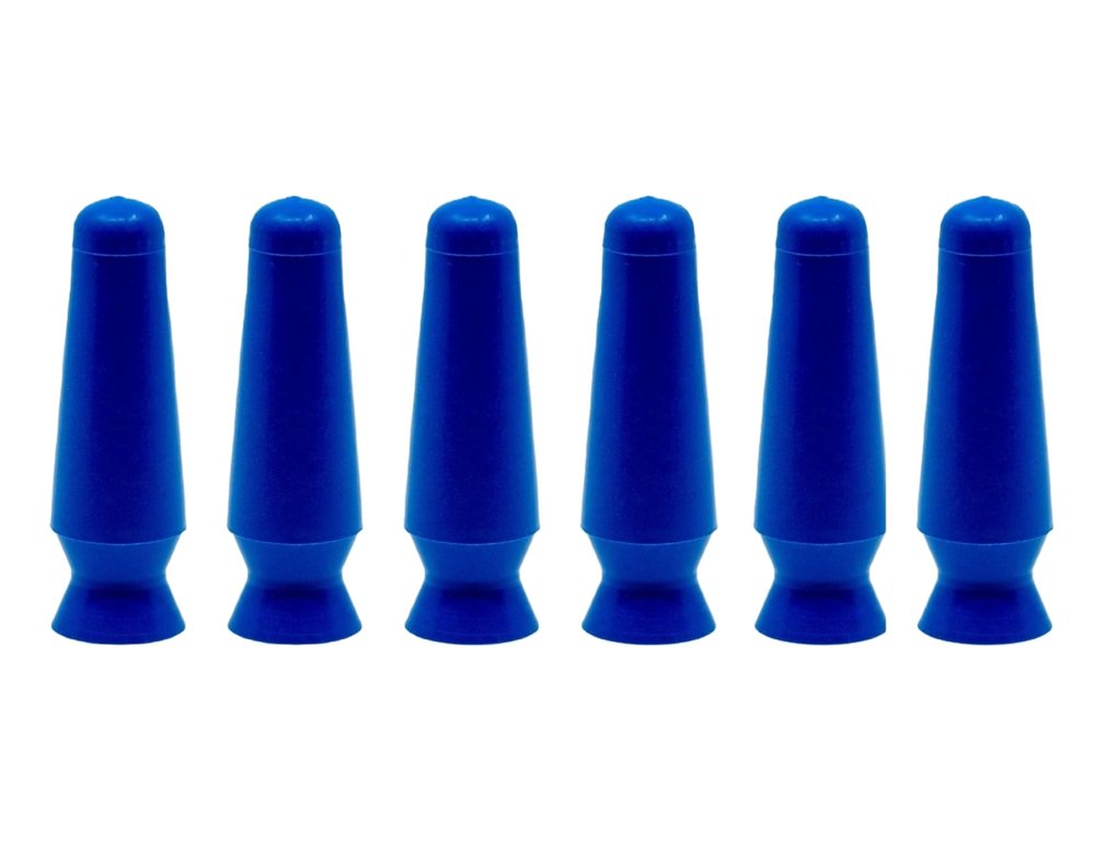 DMV Scleral Cup Lens Inserter Pack of 6, Ventless Contacts Inserter Tool for Scleral Lenses, Hard Lenses & Prosthetic Eyes, Applies Contacts Safely, Comfortably & Hygienically