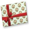 Pit Bull Wreath Christmas Wrapping Paper, Premium Bully Terrier Puppy Dog Gift Wrap, X-Mas Holiday American Bulldog Theme Party Decoration Decor (12 foot x 30 inch roll) view 3