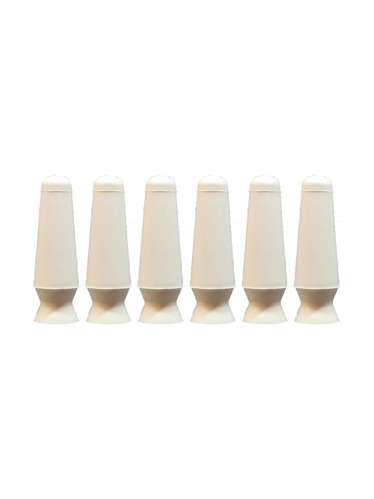DMV Scleral Cup Lens Inserter Pack of 6, Ventless Contacts Inserter Tool for Scleral Lenses, Hard Contact Lenses, and Prosthetic Eyes, Applies Contacts Safely, Comfortably & Hygienically