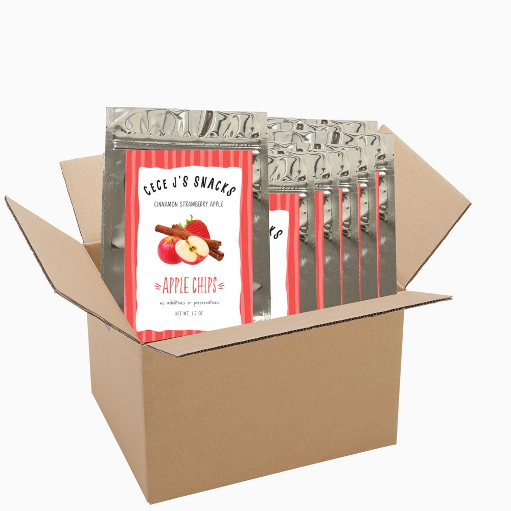 Cinnamon Strawberry Apple Chips12 ct