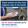 Tork PeakServe Continuous Paper Hand Towels White H5, Advanced, Compressed, 12 x 270 sheets, 100589 view 3