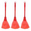 BESPORTBLE Static Duster 3pcs Small Duster Brush Non Slip Handle Dusting Sweeping Brush Temple Statue Collectables Cleaning Supplies for Home Office Shop Red Cleaning Supplies Plastic Tool view 1