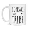 Bonsai Tribe Coffee Mug Bonsai Gift, 11-Ounce White view 1