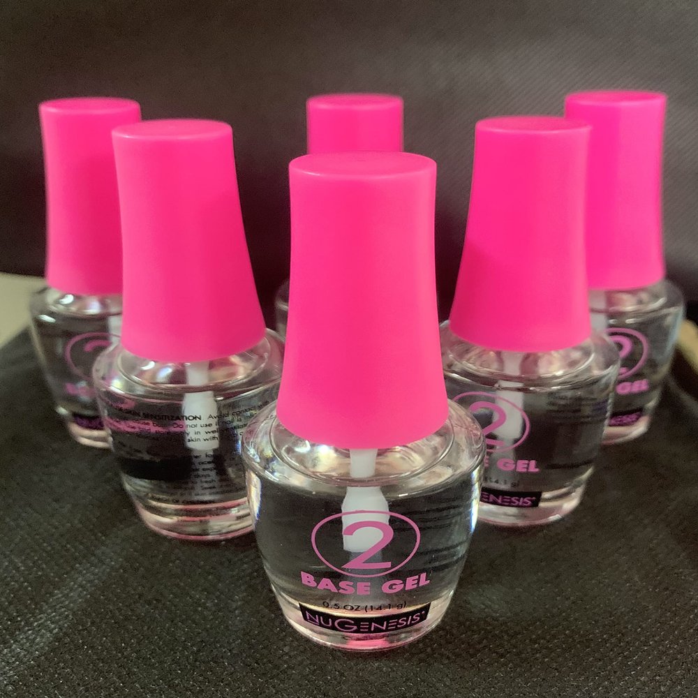6 Bottles Nugenesis Liquid Dip Step 2 Base 0.5 oz