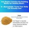 Iron Repair Simply Natural Iron Supplement, Best Absorption & Gentle on Stomach, Monash Low FODMAP, Raise Hemoglobin & Ferritin Iron Pills for Women, Men, Teens, & Pregnancy 90 Bovine Gelatin Capsules view 4
