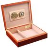 HongLianRiven Cigar Box Humidor Cigars Large Capacity Hygrometer and Humidifier Sealed Cigar Cabinet Cedar Lining Box view 1