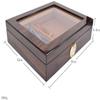 HongLianRiven Cigar Box Humidor Cigars Large Capacity Hygrometer and Humidifier Sealed Cigar Cabinet view 2