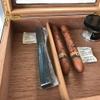 HongLianRiven Cigar Box Humidor Cigars Large Capacity Hygrometer and Humidifier Sealed Cigar Cabinet view 4