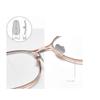 2 Pairs Ceramics Glasses Nose Pads Myopia Glasses Screw Type Nose Pad Accessories - Silver view 2