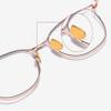 2 Pairs Ceramics Glasses Nose Pads Myopia Glasses Screw Type Nose Pad Accessories - Black view 2