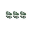 3 Pairs Jade Glasses Nose Pads Myopia Glasses Screw Type Nose Pad Accessories - Green view 1