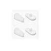 2 Pairs Ceramics Glasses Nose Pads Myopia Glasses Screw Type Nose Pad Accessories - White view 1
