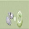 3 Pairs Jade Glasses Nose Pads Myopia Glasses Screw Type Nose Pad Accessories -White + Green + Black view 3