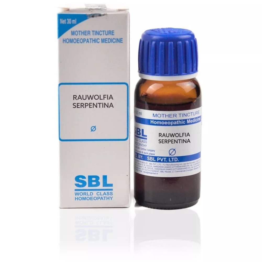 SBL Homeopathic Rauvolfia Serpentina Mother Tincture Q (30 ML) by The MG Shop