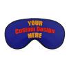 Custom Funny Eye Mask Add Any Picture Logo or Text Make Your Own Personalized Blindfold Sleep Mask Customized Eye Mask Light Blocking Eye Cover with Adjustable Strap for Kids Women Men Navy view 1