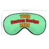 Custom Funny Eye Mask Add Any Picture Logo or Text Make Your Own Personalized Blindfold Sleep Mask Customized Eye Mask Light Blocking Eye Cover with Adjustable Strap for Kids Women Men Auqamarin view 2