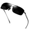 Sports Polarized Bifocal Reading Sunglasses for Men Women. Tinted Bi-Focal Sun Reader with Magnification (gray, 1.5) view 1
