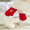 Chinese New Year Red Female Socks, Women's Cotton Socks with Tiger Embroidery in 2022, 36-40 (Color : Style 1, Size : 36-40) view 3