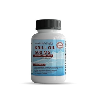 Rawleigh Premium Red Krill Oil: 60 Non-GMO Softgels, 1000mg of Euphasia Superba Oil a Day, Rich in Choline, Phospholipids, Astaxanthin, EPA & DHA Omega-3 Fatty acids, for Heart, Joints, Brain Health