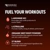 L-Arginine Powder - Nitric Oxide Supplement for Men and Women with L-Citrulline and Beet Root - Pre and Post Workout Support for Endurance and Recovery - Tangerine Flavor, 1 Month Supply (30 Scoops) view 3