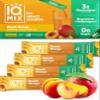 IQMIX Hydration Electrolyte Powder  4-in-1 Formula for Hydration, Mental Clarity, Mood and Recovery  Sugar-Free Drink Mix, Keto, Magnesium L-Threonate, Lions Mane  20 Count Peach Mango view 1