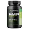 L-Arginine 500mg and Saw Palmetto 500mg - Nitric Oxide and Prostate Health Supplements for Men - 60 Count - Endurance and Urinary Tract Function Support - 1 Month Supply - Vegan, Non-GMO Capsules view 1