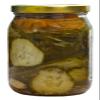 Harold's - Purdy Hot Crinkle Cut Pickle Slices - Spicy Pickles - PackedWith Fresh Garlic and Habanero - Made in Texas view 3