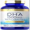 Carlyle DHA Supplement 1500mg | 180 Softgels | Omega-3 Supplement | Non-GMO, Gluten Free view 1