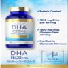 Carlyle DHA Supplement 1500mg | 180 Softgels | Omega-3 Supplement | Non-GMO, Gluten Free view 4