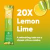 IQMIX Hydration Electrolyte Powder  4-in-1 Formula for Hydration, Mental Clarity, Mood and Recovery  Sugar-Free Drink Mix, Keto, Magnesium L-Threonate, Lions Mane  20 Count Lemon Lime view 2