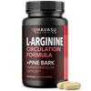 L-Arginine 1800mg and Pine Bark Extract 100mg - Nitric Oxide Supplement for Men - Performance Supplement for Men's Health - 90 Count - Endurance, Recovery Support - Vegan, Non-GMO Capsules view 1