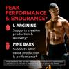 L-Arginine 1800mg and Pine Bark Extract 100mg - Nitric Oxide Supplement for Men - Performance Supplement for Men's Health - 90 Count - Endurance, Recovery Support - Vegan, Non-GMO Capsules view 4