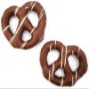 Stephanie Made In USA Pack of 4 Milk Chocolate Covered Christmas Pretzels (1lb total) 4 Ounces view 3