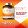 Carlyle Buffered Vitamin C | 2000mg | 180 Caplets | with Bioflavonoids and Rose HIPS | Vegetarian, Non-GMO, and Gluten Free Supplement view 3