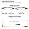 VEVESMUNDO Metal Reading Glasses Men Women Slim Lightweight Pocket Compact Readers with Case view 2