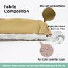 wegreeco 6 Pcs Reusable Menstrual Pads, Ultra Absorbent Cloth Pads for Heavy Flow, Sanitary for Teens, Women, Nonslip, Inner Aqua, Burgundy, Coffe, Rose Gold Outer, XS view 2