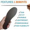 1 Pair Carbon Fiber Insole for Turf Toe,Morton Toe,Foot Fractures,Arthritis,Hallux Rigidus and Limitus. Rigid Orthotic Shoe Inserts for Pain Relief & Injury Recovery 27.5cm view 2