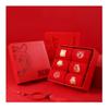 Chinese New Year red Socks, Autumn Winter Warm Socks for Men Women Couple Socks, 2022 New Years Zodiac Socks, 6 Pairs (Color : RED-1, Size : 34-39/39-44) view 1