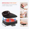COMFIER Foot Warmer Massager,Gifts for Women,Men,Shiatsu Foot Massager with Heat, Electric Heating Pad for Back Feet,Back Massager for Pain Relief(Black) view 2