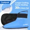 Comfpack XL Foot Ice Pack Wrap for Plantar Fasciitis, Ankle Ice Pack Wrap Ice Boot for Foot After Surgery, Hot Cold Therapy Relief for Bunion, Achilles Tendonitis, Foot Pain, Swelling, Heel Pain view 3