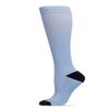 MeMoi Wellfit Unisex Solid Nylon 15-20mmHg Graduated Compression Socks view 1