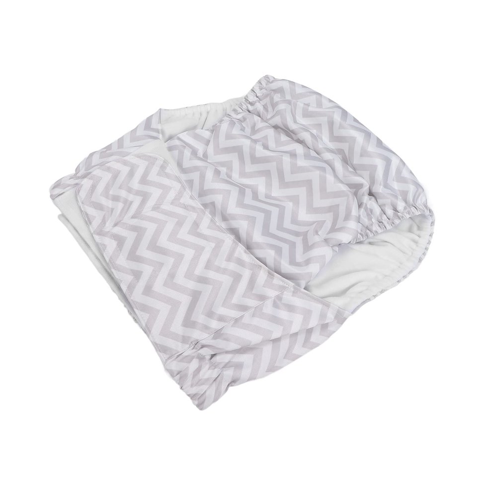 FILFEEL Reusable Adult Cloth Diapers, Waterproof, Discreet, Comfortable, Washable, Absorbent, Applicable for Incontinence, Pregnant Women, Elderly, Disabled, 1 Count