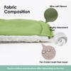 wegreeco 6 Pcs Reusable Menstrual Pads, Ultra Absorbent Cloth Pads for Heavy Flow, Sanitary for Teens,Women, Nonslip, Inner Mustard Yellow, Grey, Beige, Rose Gold Outer, XL view 4