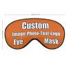 Custom Eye Mask, with Adjustable Strap Print Your Picture Blindfold for Travel view 2