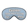 Custom Eye Masks with Picture Funny Soft Nighttime Sleeping Masks Add Picture Logo Or Text for Men,Women and Kids Light Blue view 1